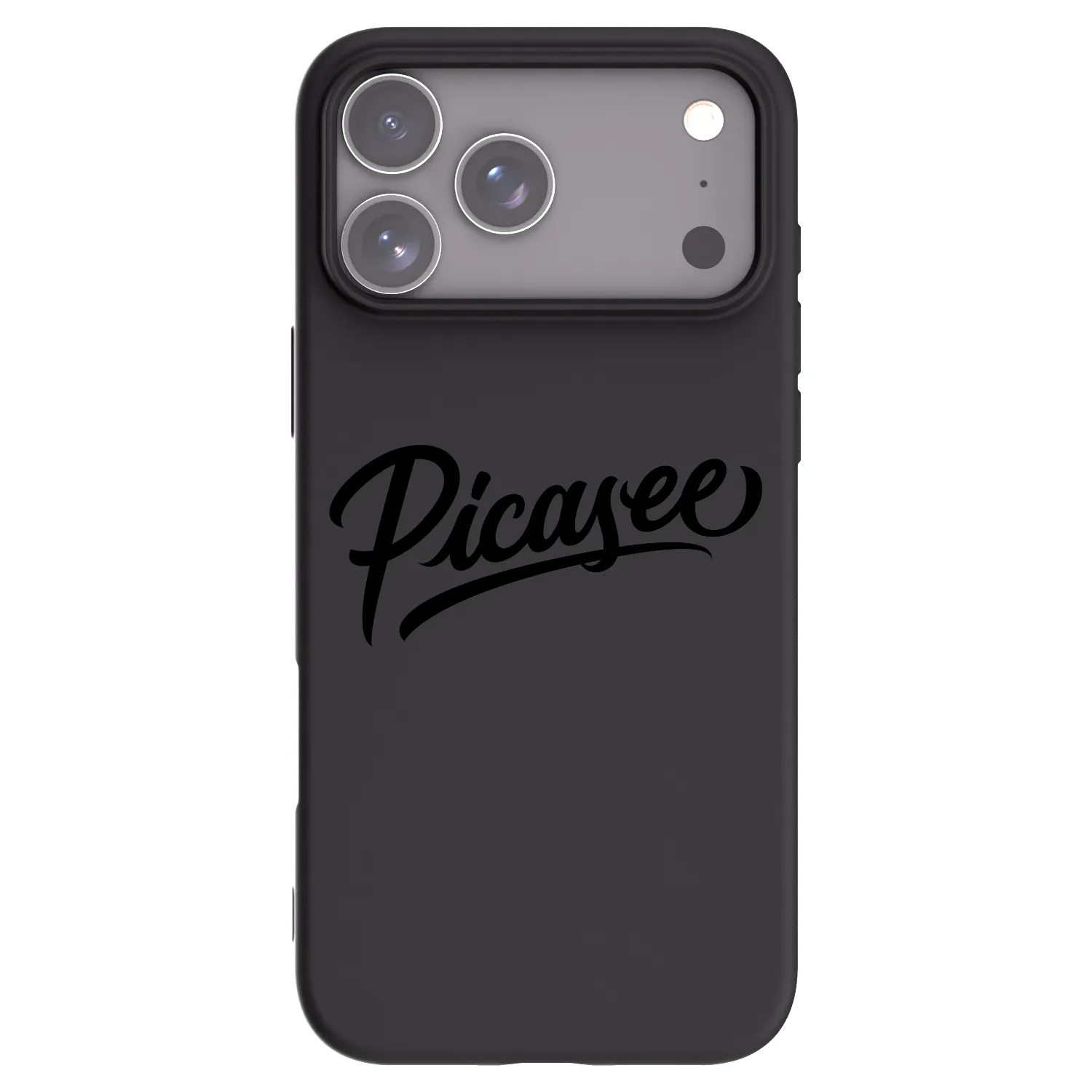 Picasee crna silikonska maskica za Apple iPhone 18 Pro Max - Picasee - old logo - black