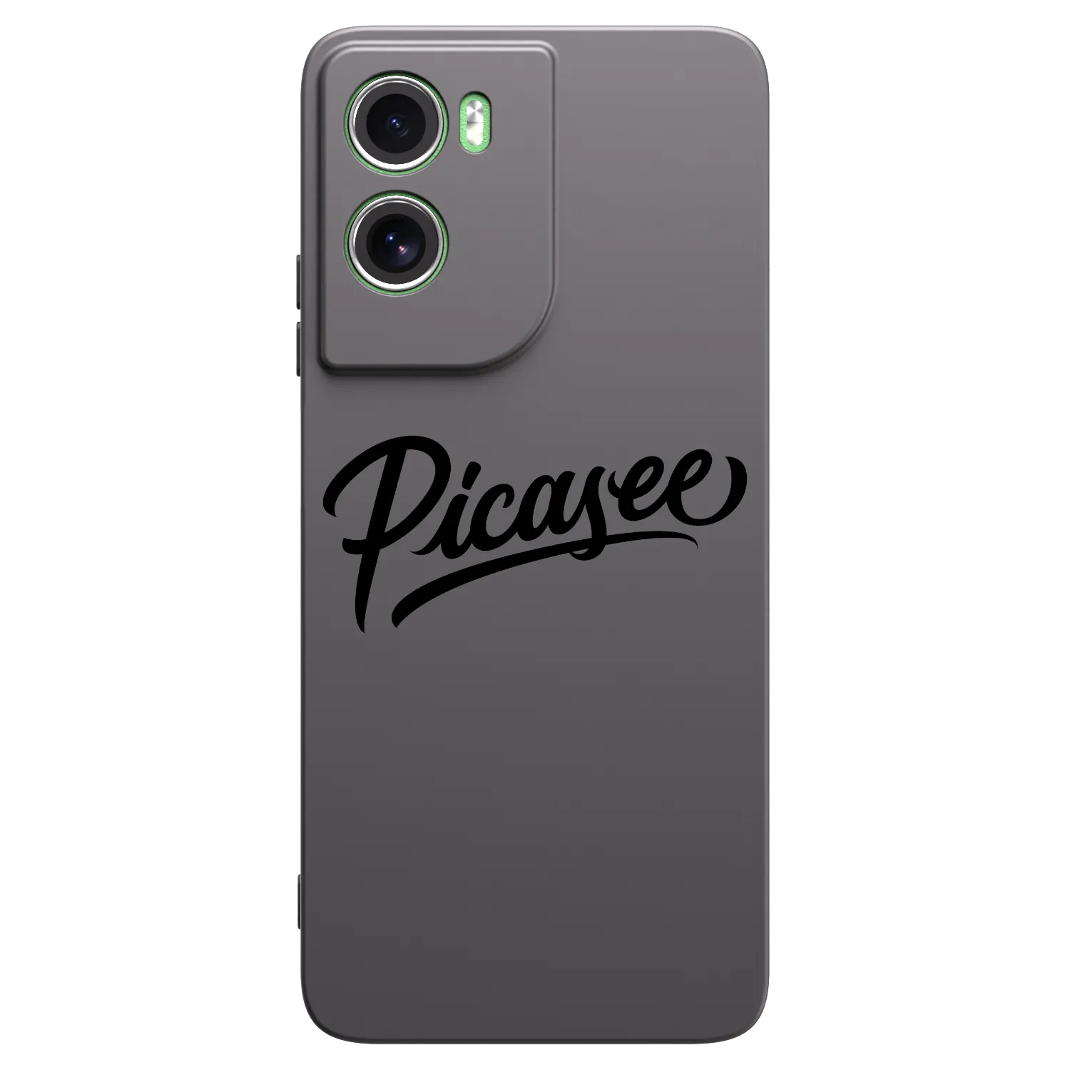 Picasee crna silikonska maskica za Motorola Moto G06 - Picasee - old logo - black