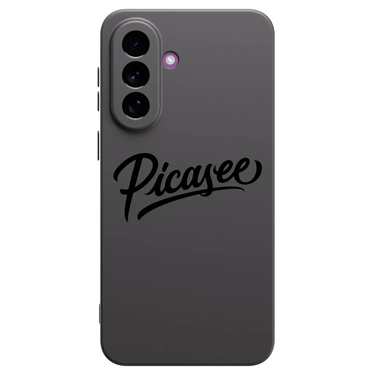 Picasee crna silikonska maskica za Samsung Galaxy A37 - Picasee - old logo - black