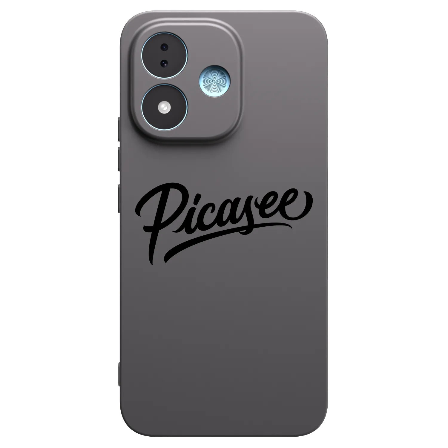 Picasee crna silikonska maskica za Xiaomi Redmi Note 17 5G - Picasee - old logo - black