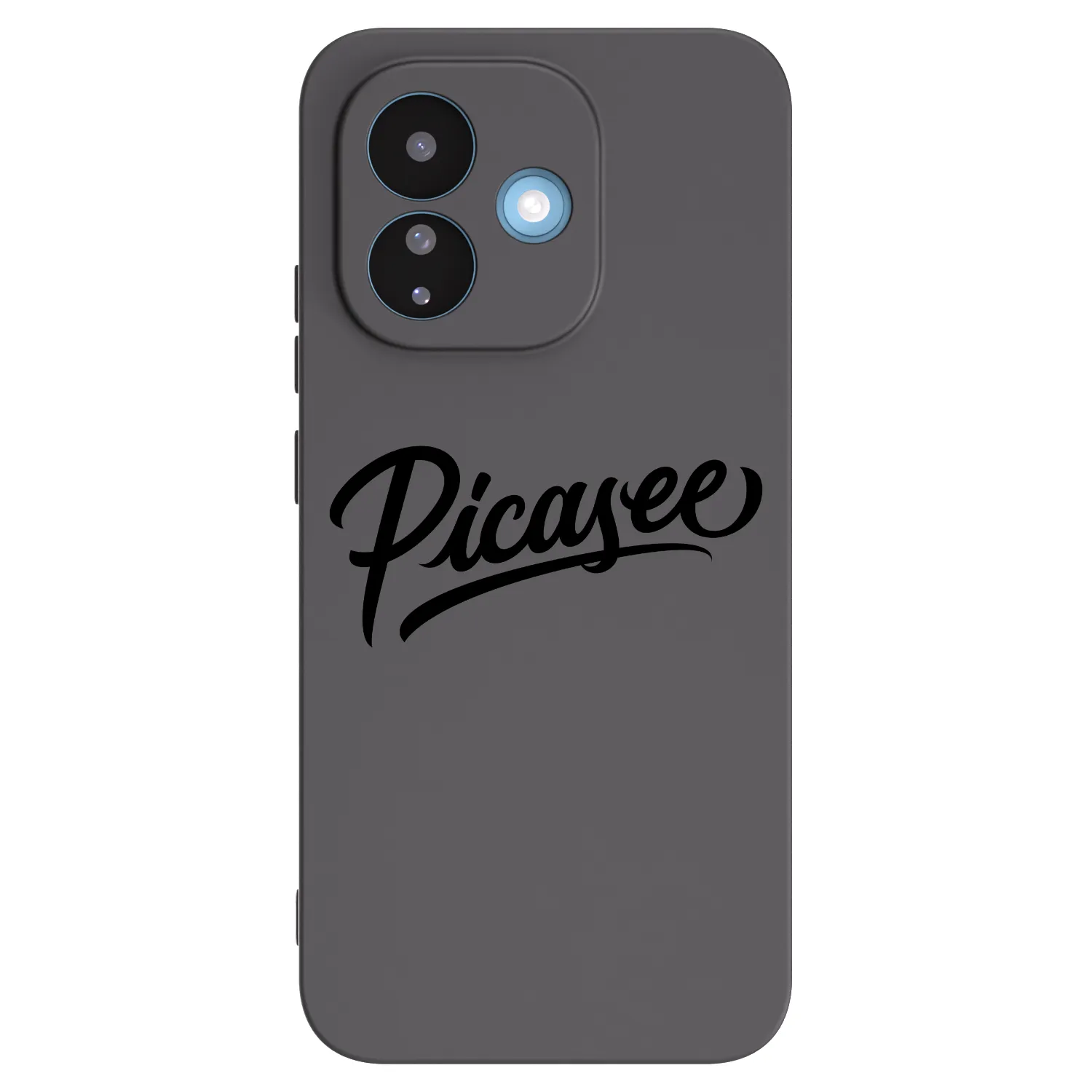 Picasee crna silikonska maskica za Xiaomi Redmi Note 17 Pro 5G - Picasee - old logo - black