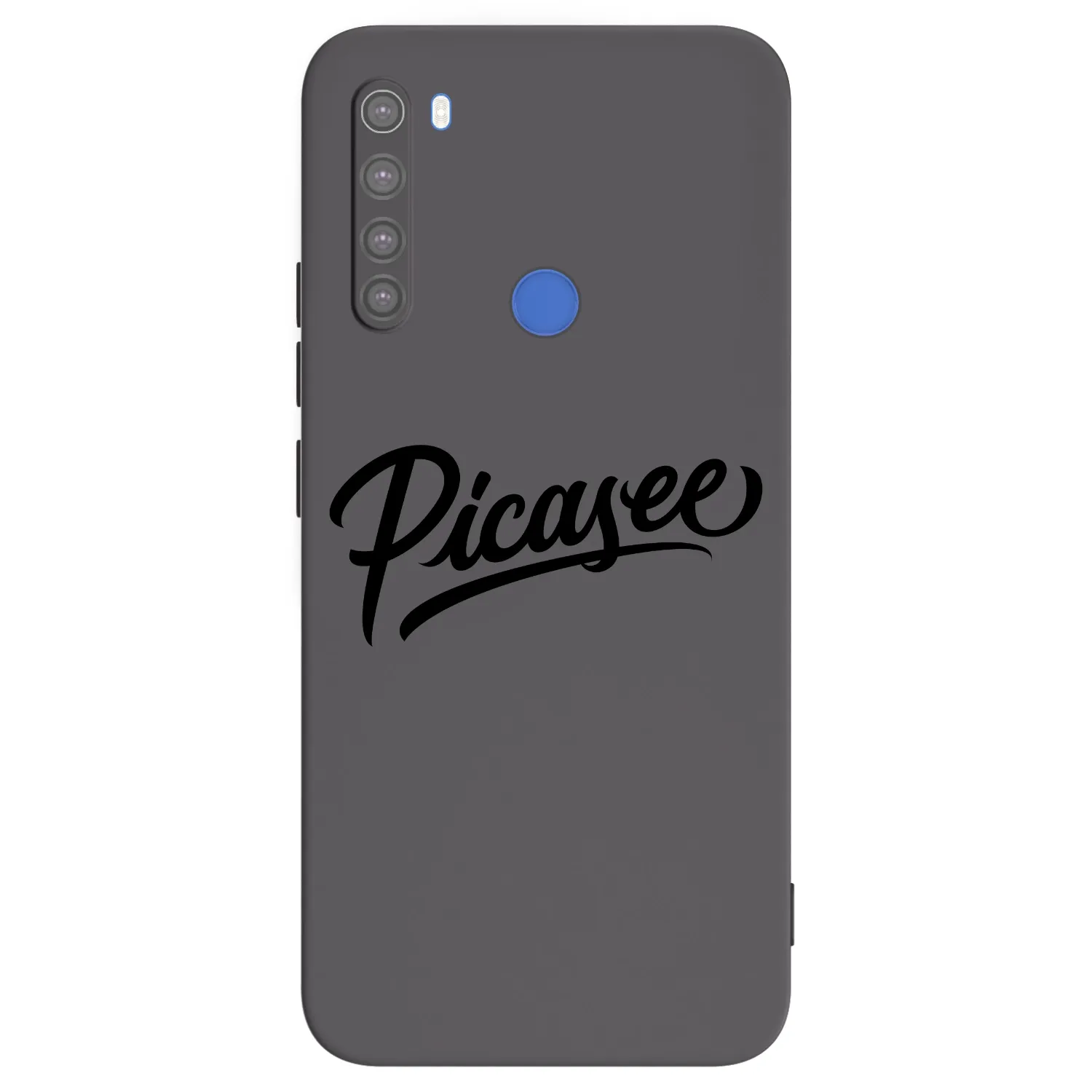 Picasee crna silikonska maskica za Xiaomi Redmi Note 8T - Picasee - old logo - black
