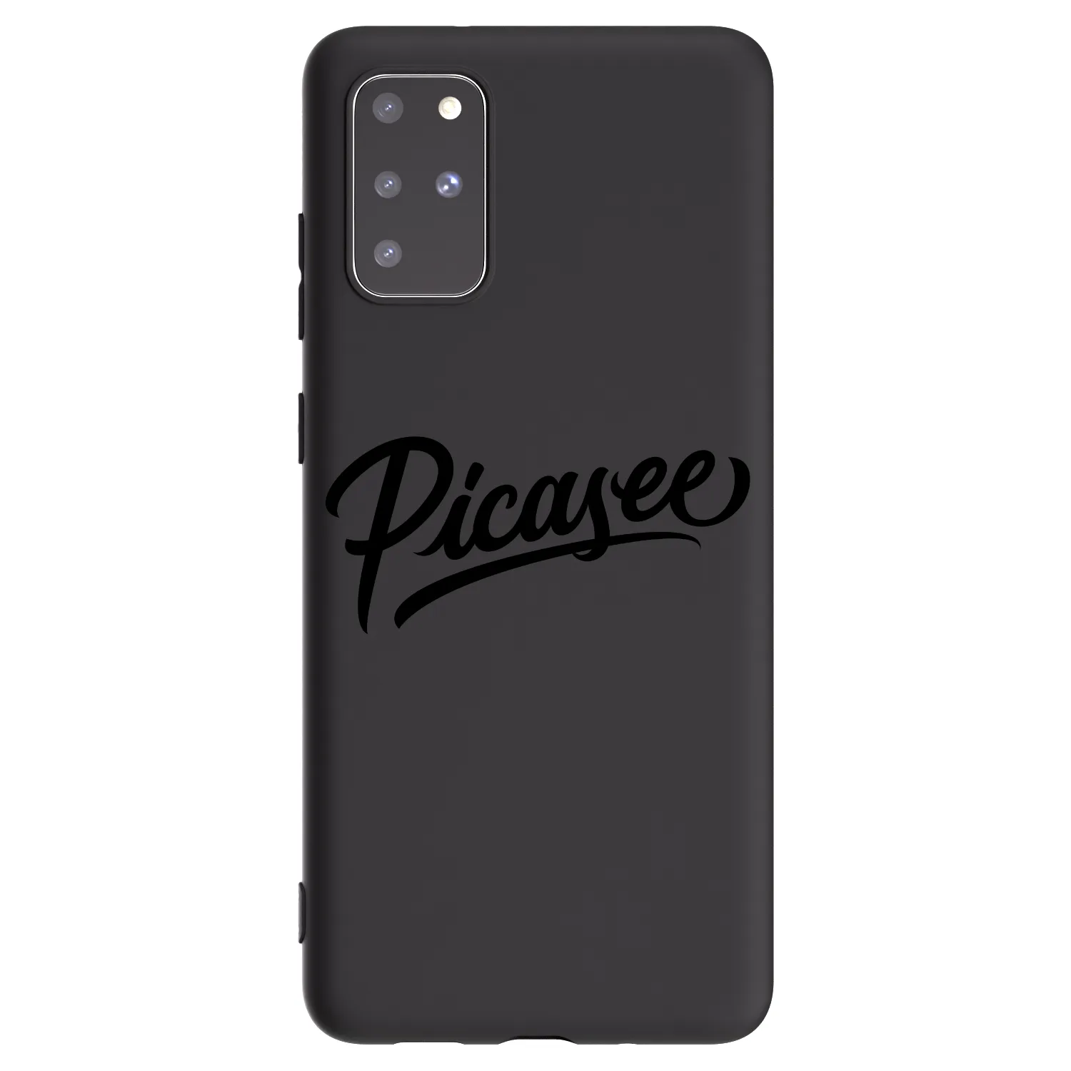 Picasee crna silikonska maskica za Samsung Galaxy S20+ G985F - Picasee - old logo - black