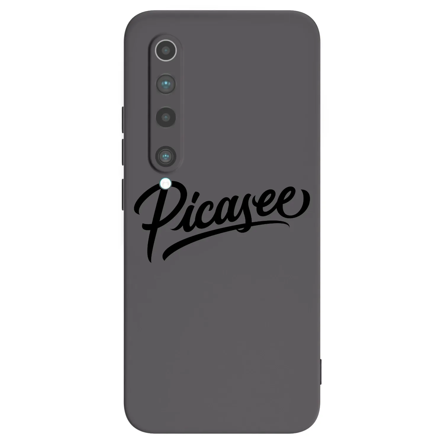 Picasee crna silikonska maskica za Xiaomi Mi 10 - Picasee - old logo - black
