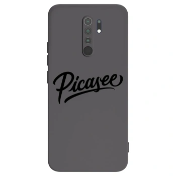 Picasee crna silikonska maskica za Xiaomi Redmi 9 - Picasee - old logo - black