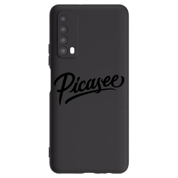 Picasee crna silikonska maskica za Huawei P Smart 2021 - Picasee - old logo - black