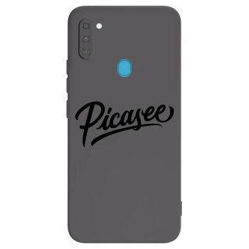 Maskica za Samsung Galaxy M11 - Picasee - old logo - black