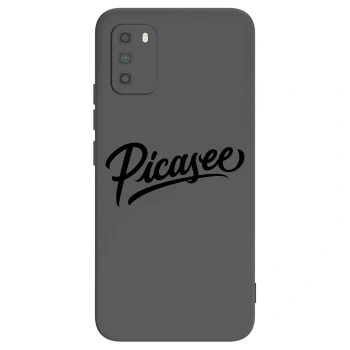 Picasee crna silikonska maskica za Xiaomi Poco M3 - Picasee - old logo - black