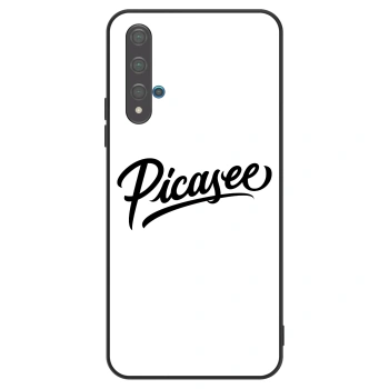 Maskica za Huawei Nova 5T - Picasee - old logo - black