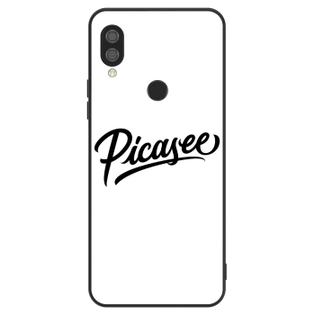 Maskica za Xiaomi Redmi 7 - Picasee - old logo - black