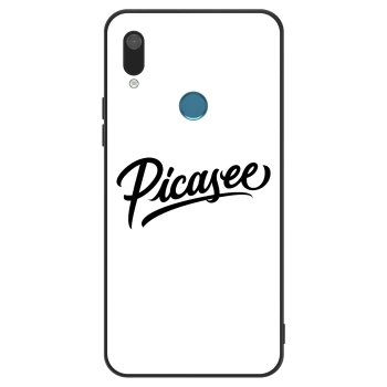 Maskica za Huawei Y7 2019 - Picasee - old logo - black