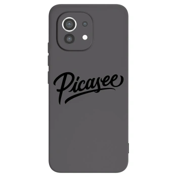 Picasee crna silikonska maskica za Xiaomi Mi 11 - Picasee - old logo - black