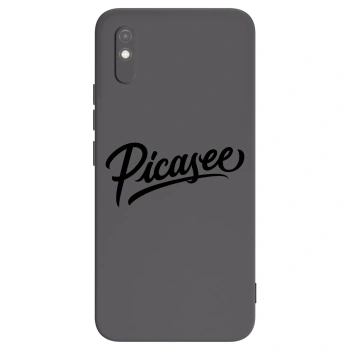 Picasee crna silikonska maskica za Xiaomi Redmi 9AT - Picasee - old logo - black