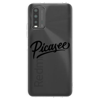 Picasee crna silikonska maskica za Xiaomi Redmi 9T - Picasee - old logo - black