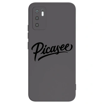 Picasee crna silikonska maskica za Xiaomi Redmi Note 10 5G - Picasee - old logo - black