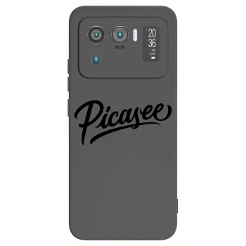Picasee crna silikonska maskica za Xiaomi Mi 11 Ultra - Picasee - old logo - black