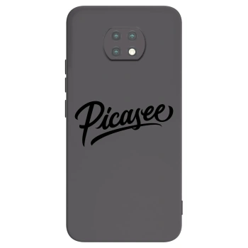 Picasee crna silikonska maskica za Xiaomi Redmi Note 9T - Picasee - old logo - black