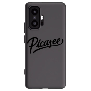 Picasee crna silikonska maskica za Xiaomi 11T - Picasee - old logo - black