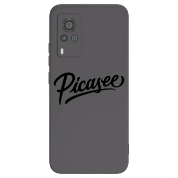 Maskica za Vivo X60 Pro 5G - Picasee - old logo - black