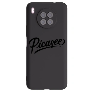 Picasee crna silikonska maskica za Huawei Nova 8i - Picasee - old logo - black