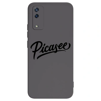 Picasee crna silikonska maskica za Vivo Y11s - Picasee - old logo - black