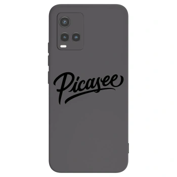 Picasee crna silikonska maskica za Vivo Y33s - Picasee - old logo - black