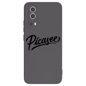 Picasee crna silikonska maskica za Vivo Y72 5G - Picasee - old logo - black
