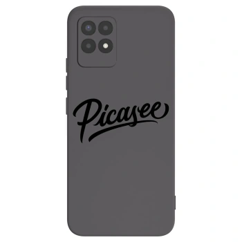 Picasee crna silikonska maskica za Realme 8i - Picasee - old logo - black