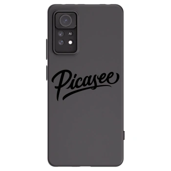Picasee crna silikonska maskica za Xiaomi Redmi Note 11 Pro - Picasee - old logo - black