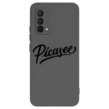 Picasee crna silikonska maskica za Realme GT Master Edition 5G - Picasee - old logo - black