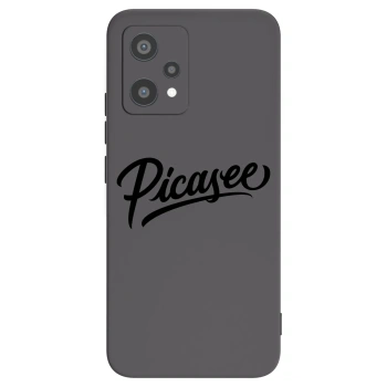 Picasee crna silikonska maskica za Realme 9 Pro 5G - Picasee - old logo - black
