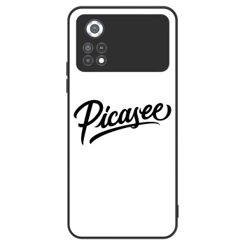 Maskica za Xiaomi Poco X4 Pro 5G - Picasee - old logo - black