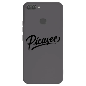Maskica za Huawei P Smart - Picasee - old logo - black