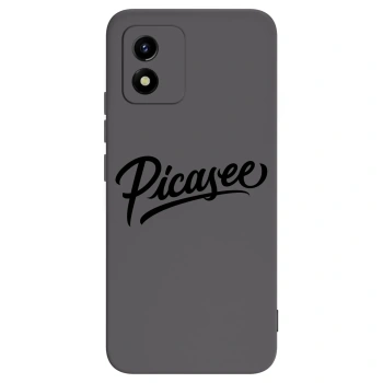 Picasee crna silikonska maskica za Vivo Y01 - Picasee - old logo - black