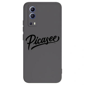 Picasee crna silikonska maskica za Vivo Y52 5G - Picasee - old logo - black