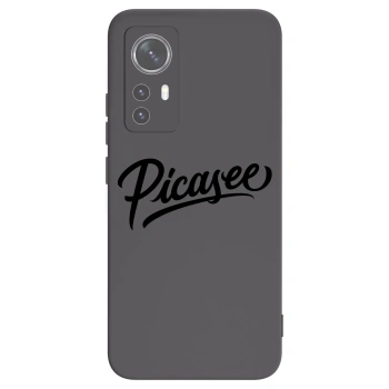 Picasee crna silikonska maskica za Xiaomi 12X - Picasee - old logo - black
