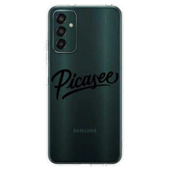 Picasee silikonska prozirna maskica za Samsung Galaxy M13 M135F - Picasee - old logo - black