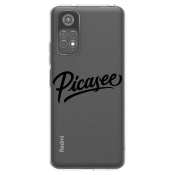 Picasee silikonska prozirna maskica za Xiaomi Redmi Note 11S 5G - Picasee - old logo - black