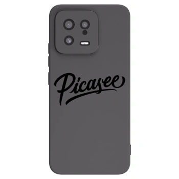 Picasee crna silikonska maskica za Xiaomi 13 - Picasee - old logo - black