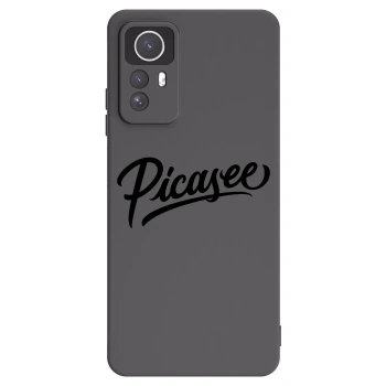 Picasee crna silikonska maskica za Xiaomi Redmi Note 12S - Picasee - old logo - black