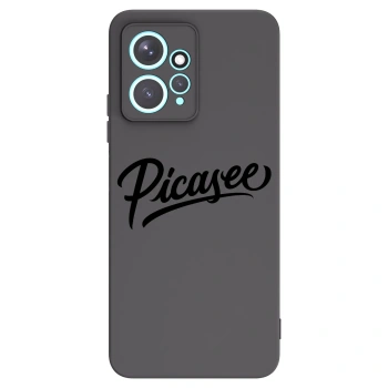 Picasee crna silikonska maskica za Xiaomi Redmi Note 12 4G - Picasee - old logo - black