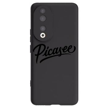Picasee crna silikonska maskica za Honor 90 5G - Picasee - old logo - black