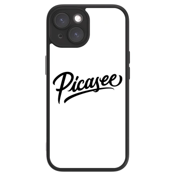 Maskica za Apple iPhone 15 - Picasee - old logo - black