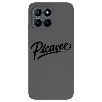 Picasee crna silikonska maskica za Honor 70 Lite - Picasee - old logo - black