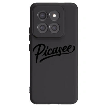 Picasee crna silikonska maskica za Xiaomi 14 Pro - Picasee - old logo - black