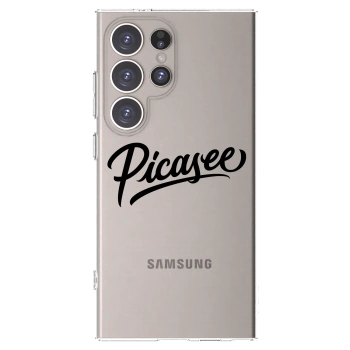 Picasee silikonska prozirna maskica za Samsung Galaxy S24 Ultra S928B 5G - Picasee - old logo - black