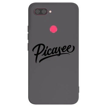 Maskica za Xiaomi Mi 8 Lite - Picasee - old logo - black