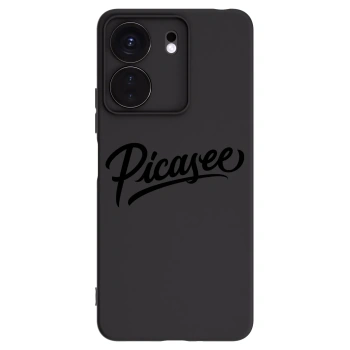 Picasee crna silikonska maskica za Xiaomi Redmi 13C 4G - Picasee - old logo - black