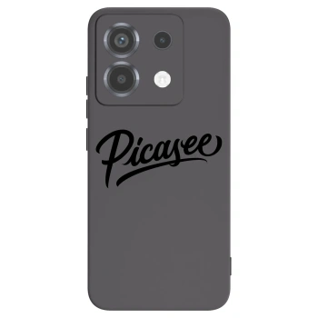 Picasee crna silikonska maskica za Xiaomi Poco X6 - Picasee - old logo - black