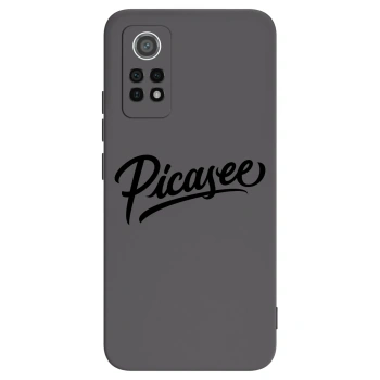Picasee crna silikonska maskica za Xiaomi Redmi Note 12 Pro 4G - Picasee - old logo - black